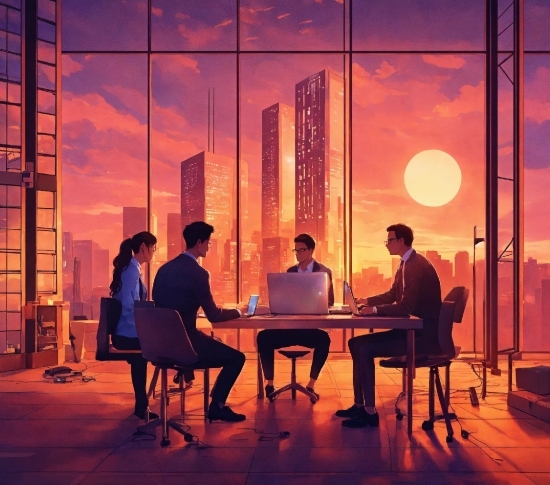 Sky, Table, Cloud, Furniture, Building, Afterglow