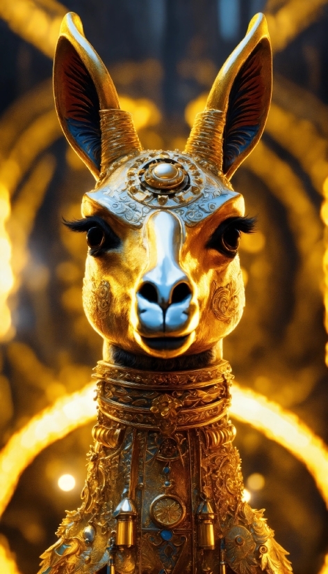 Sony Vegas Free, Yellow, Headgear, Sculpture, Fawn, Artifact