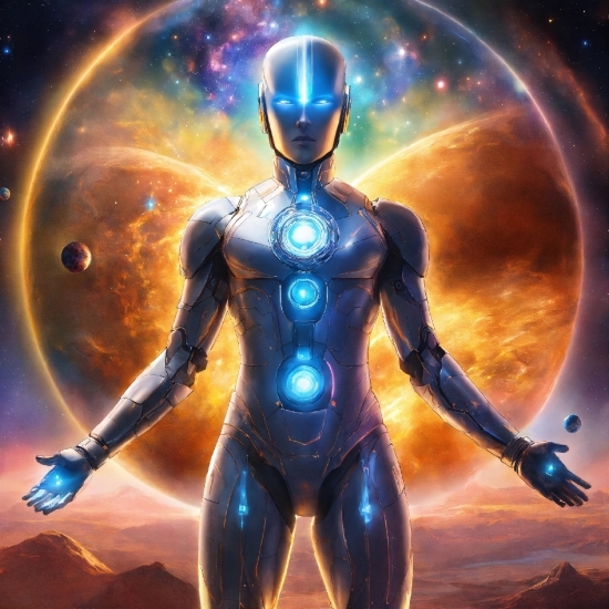 Sport Content Creator, Cartoon, Electric Blue, Cg Artwork, Space, Fictional Character