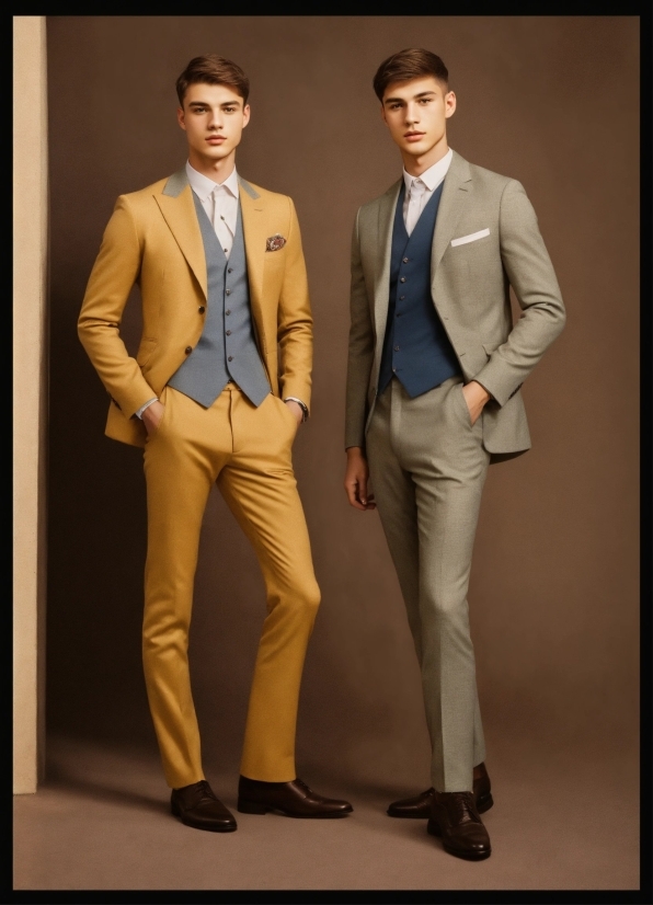 Suit Trousers, Clothing, Hair, Footwear, Joint, Trousers
