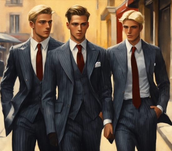 Suit Trousers, Tie, Dress Shirt, Sleeve, Window, Gesture