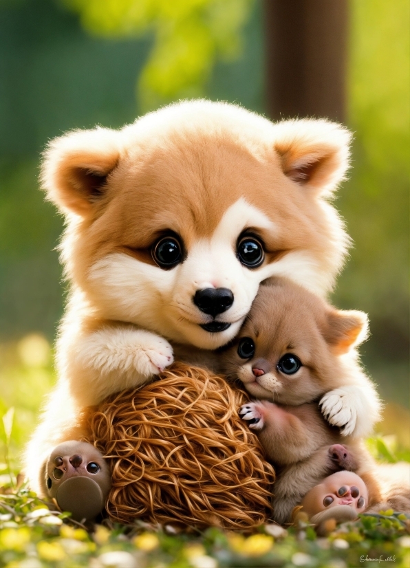 Toy, Dog Breed, Mammal, Carnivore, Grass, Fawn