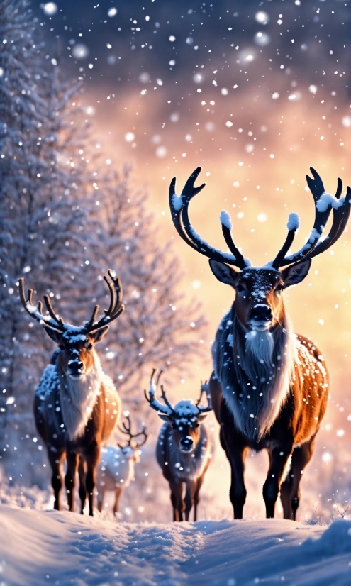 Vertebrate, Nature, Elk, Organism, Deer, Horn