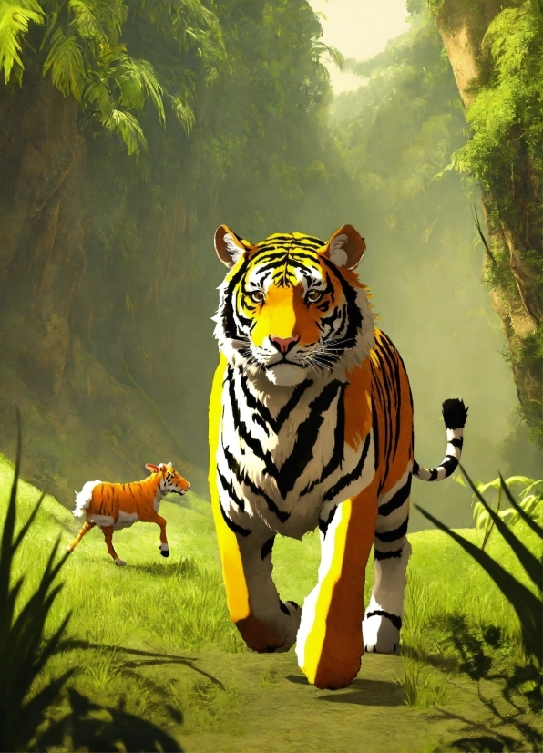 Vertebrate, Tiger, Bengal Tiger, Nature, Natural Landscape, Plant