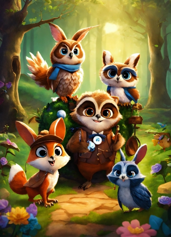 Videopad Android, Cartoon, Vertebrate, Nature, Organism, Mammal