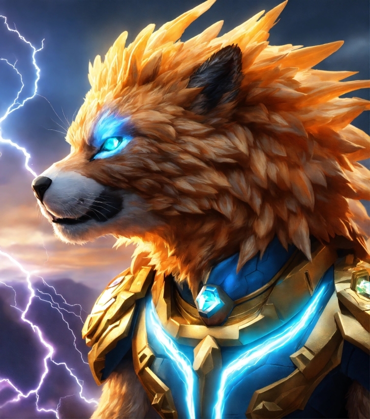 Videosoftdev Free Video Editor, Light, Lightning, Organism, Whiskers, Electric Blue