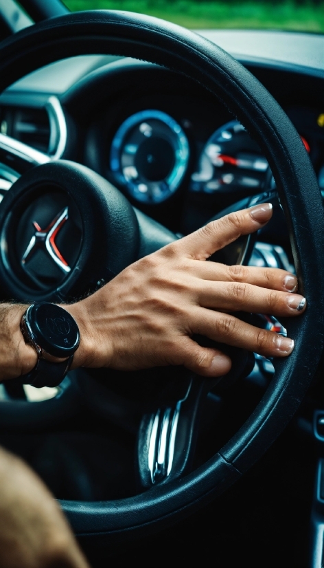 Watch, Car, Vehicle, Speedometer, Motor Vehicle, Steering Part