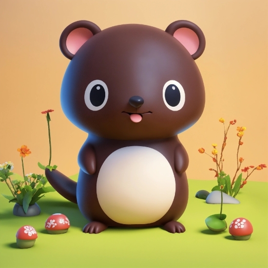 Watermark Free Kinemaster, Plant, Toy, Cartoon, Grass, Happy