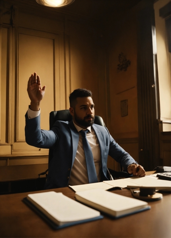 Welcome Poster, Table, Furniture, Gesture, Curtain, Whitecollar Worker