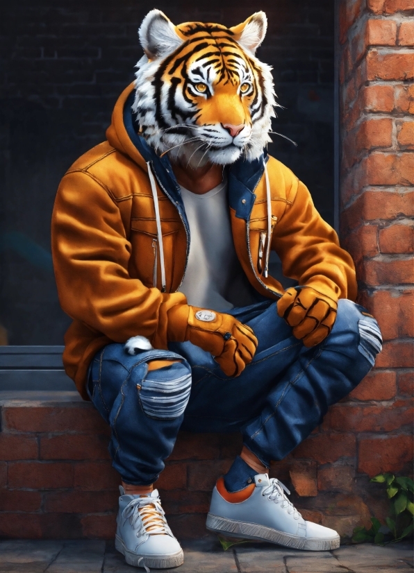Wondershare Filmora 12, Head, Bengal Tiger, Tiger, White, Siberian Tiger