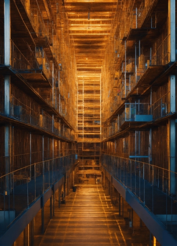 Wood, Beam, Mass Production, Shelving, Symmetry, Tints And Shades