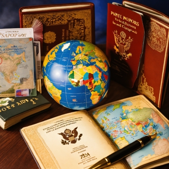 World, Book, Globe, Publication, Font, Book Cover