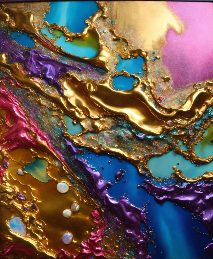 Ai Powered Software, Purple, Liquid, Organism, Water, Pattern