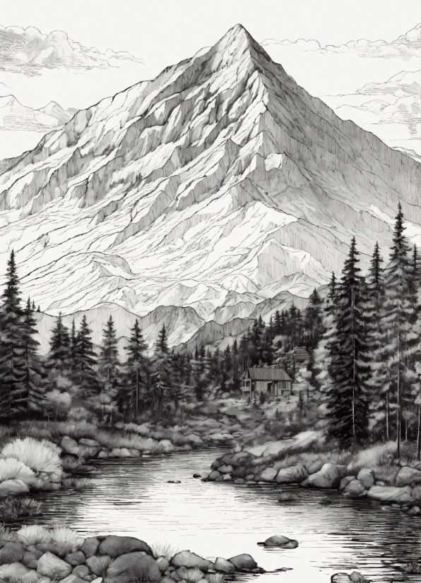 Ai Problems And Solutions, Mountain, Sky, Water, White, Plant