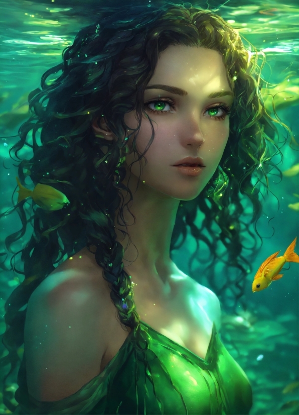 Artificial Intelligence Applications In Finance, Hair, Head, Hairstyle, Eye, Green