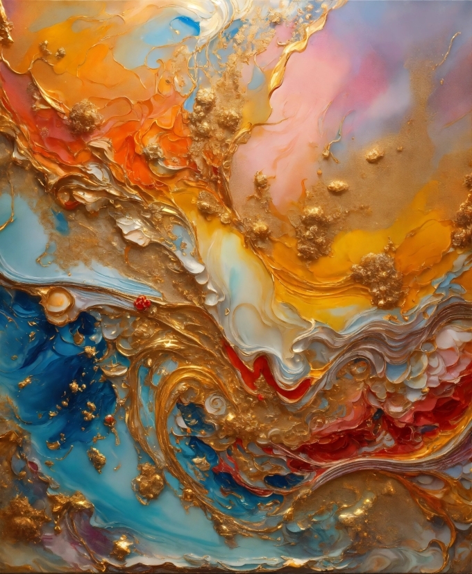 Automated Article Writing Software, Liquid, Water, Paint, Fluid, Orange