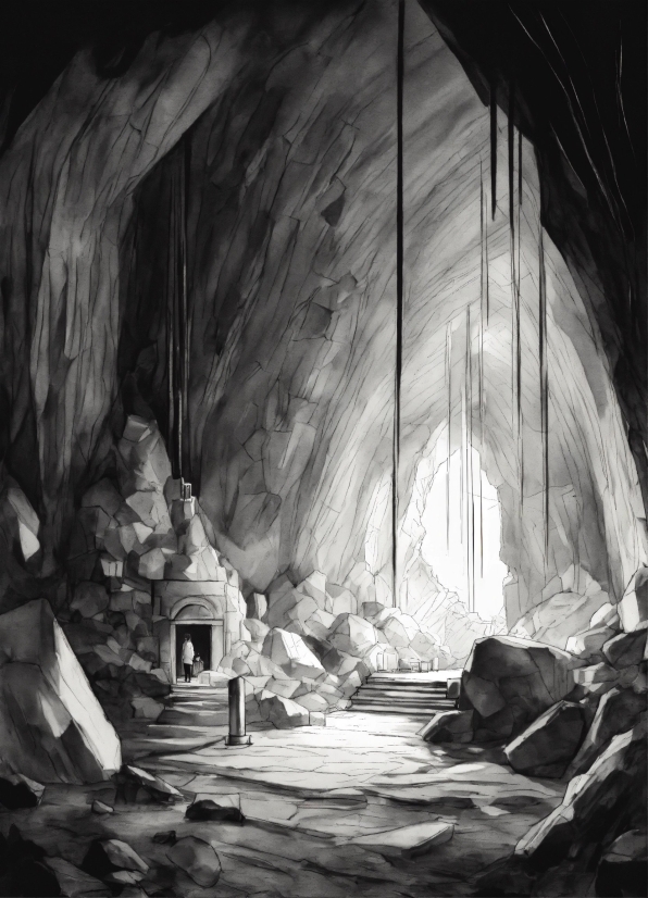 Best Prompt For Midjourney, Human Body, Black-and-white, Formation, Tints And Shades, Painting