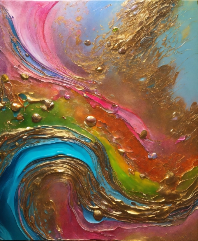 Bot Art Generator, Art Paint, Water, Liquid, Paint, Body Of Water