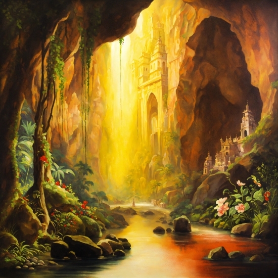 Dali 2 Open Ai, Plant, Flower, Light, Nature, Natural Landscape