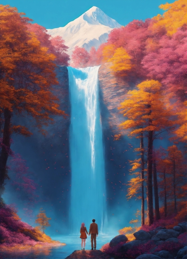 Fake Person Images, Water, Sky, Plant, World, Mountain