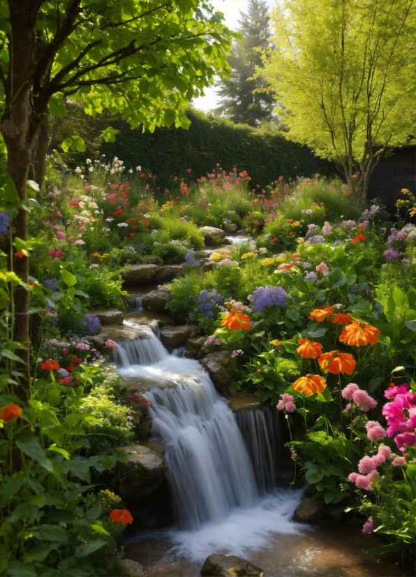 Flower, Water, Plant, Tree, Nature, Natural Landscape