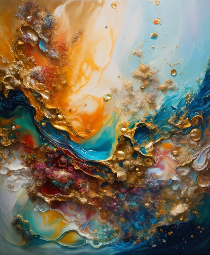 Image Trace Ai, Liquid, Water Resources, Art Paint, Azure, Paint