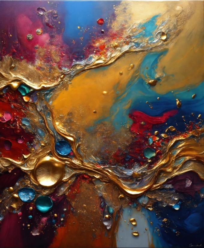 Liquid, Water, World, Fluid, Paint, Art