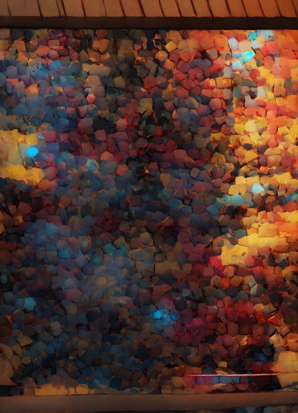 Openai Picture, Sky, Leaf, Textile, Orange, Paint
