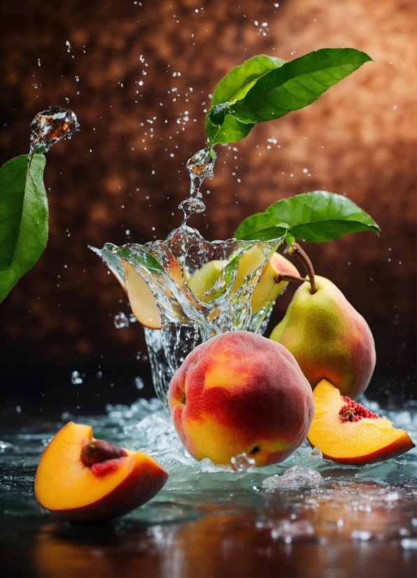 Water, Liquid, Leaf, Fruit, Plant, Citrus