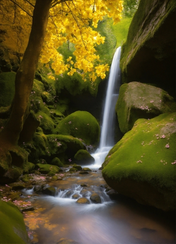 Water, Plant, Ecoregion, Fluvial Landforms Of Streams, Leaf, Natural Landscape