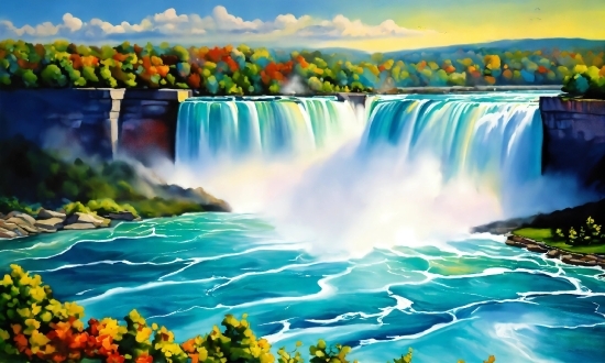 Wombo Image Generator, Water, Sky, Cloud, Water Resources, Plant