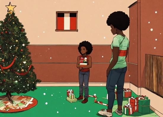 Adobe Illustrator For Android Apk, Plant, Christmas Tree, Green, Tree, Red