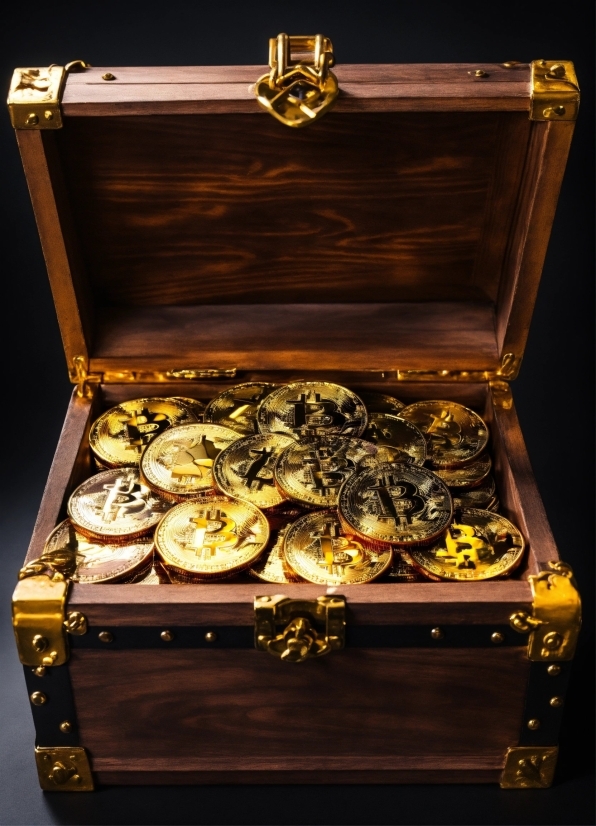 Amber, Gold, Box, Rectangle, Jewellery, Metal