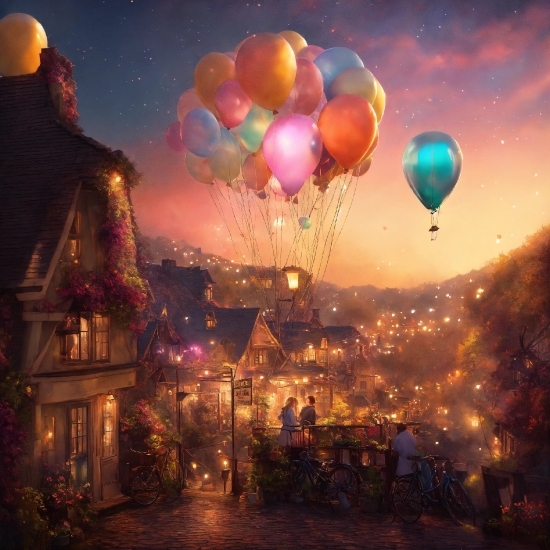 Atmosphere, Cloud, Sky, World, Light, Balloon
