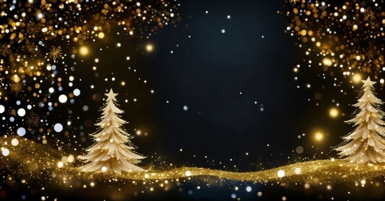 Atmosphere, Sky, Christmas Tree, Plant, World, Light