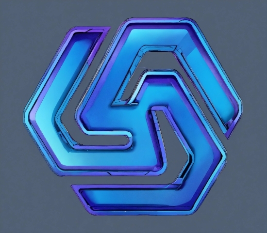 Azure, Font, Electric Blue, Symbol, Emblem, Magenta
