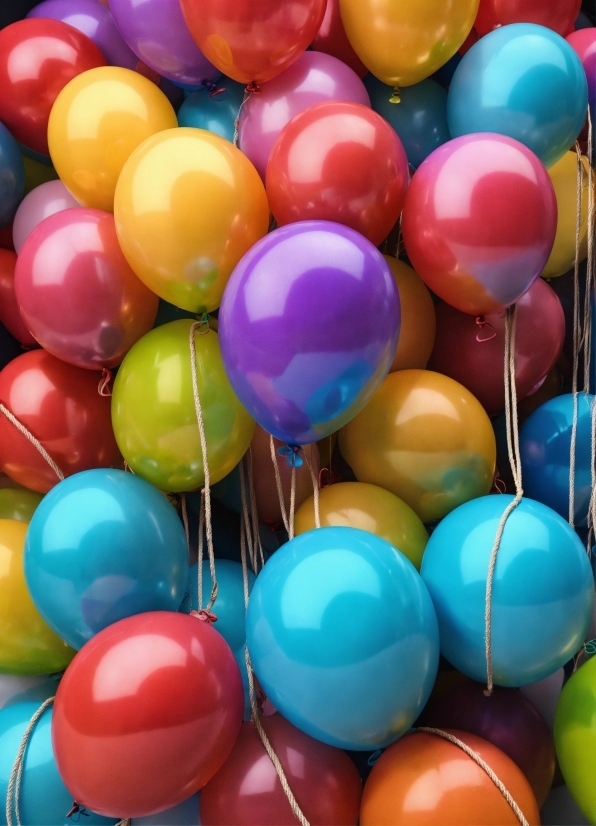 Balloon, Party Supply, Fun, Event, Magenta, Decoration