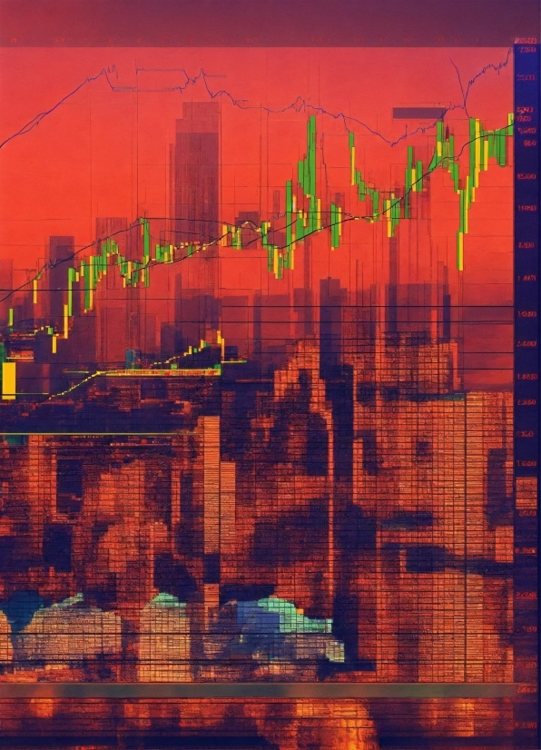 Big Bull Images Stock Market, Building, Skyscraper, World, Rectangle, Orange