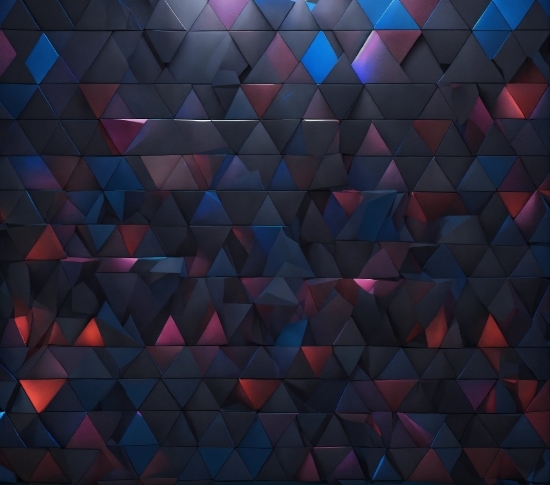 Blue Background, Colorfulness, Purple, Violet, Pink, Triangle