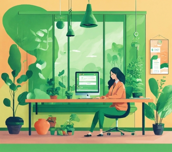 Burst Free Stock Photos, Green, Plant, Table, Organism, Line