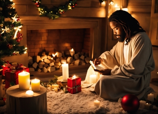 Candle, Light, Lighting, Wax, Christmas Tree, Tree