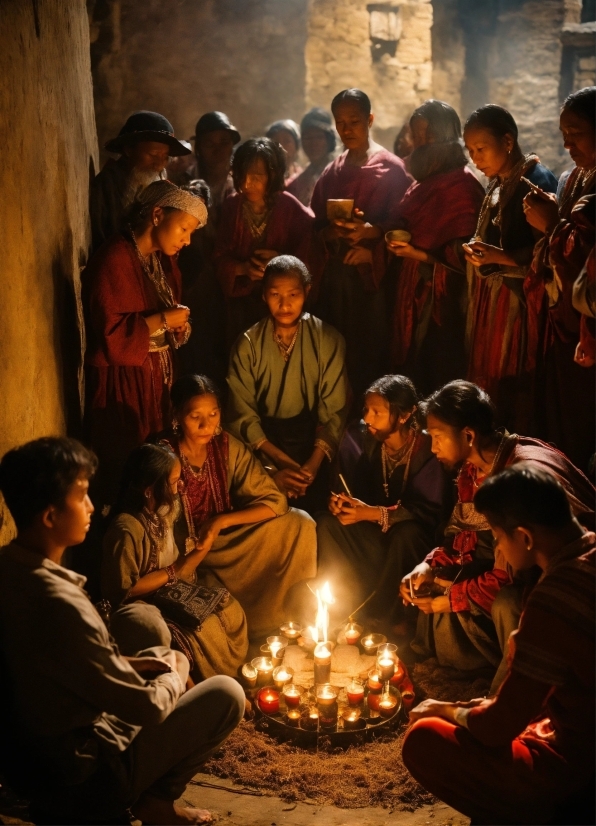 Candle, Temple, Pray, Event, Sharing, Ritual