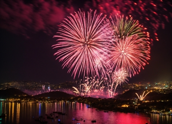 Canva Design Freelance, Water, Fireworks, Sky, Atmosphere, Light