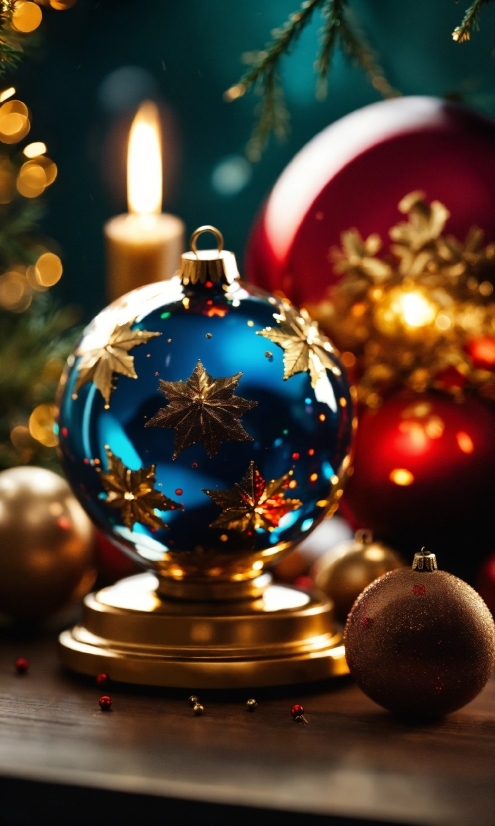 Central Visual Performing Arts, Christmas Ornament, Light, Candle, Holiday Ornament, Ornament