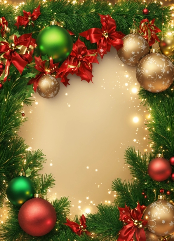 Christmas Ornament, Christmas Tree, Green, Light, Holiday Ornament, Nature