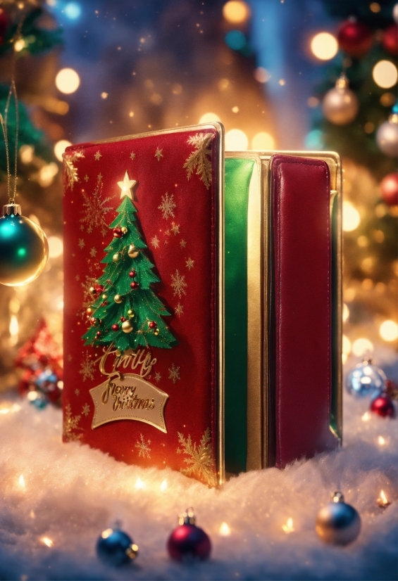 Christmas Ornament, Christmas Tree, Light, Lighting, Holiday Ornament, Red