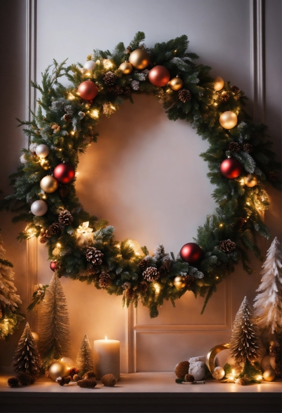 Christmas Ornament, Decoration, Branch, Wreath, Twig, Holiday Ornament