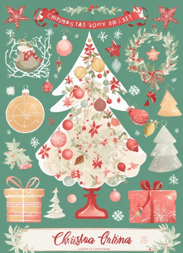 Christmas Ornament, Green, Christmas Tree, Holiday Ornament, Ornament, Christmas Decoration
