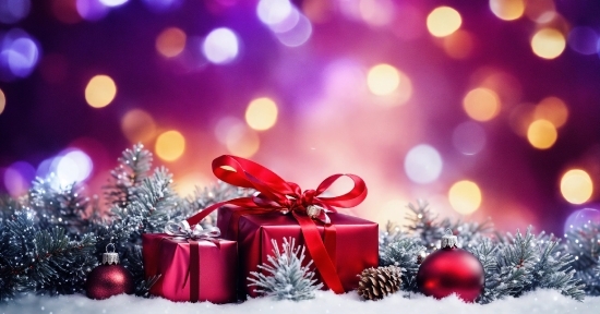 Christmas Ornament, Light, Celebrating, Holiday Ornament, Pink, Ornament