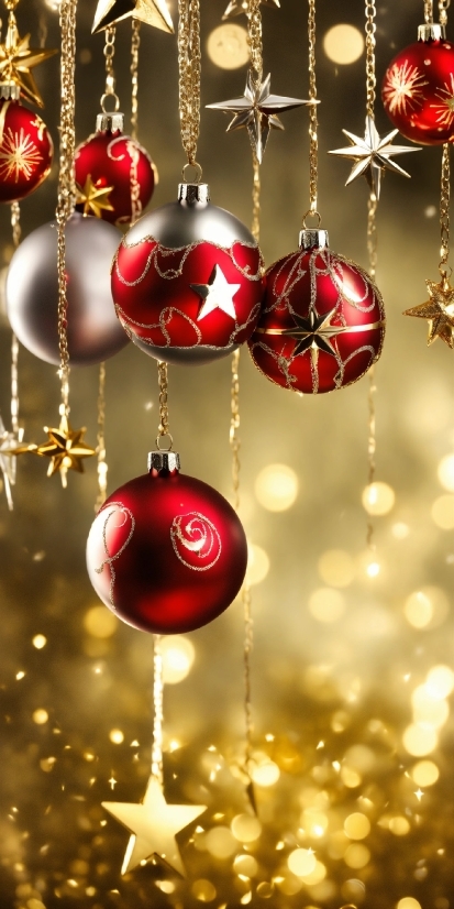 Christmas Ornament, Light, Christmas Tree, Holiday Ornament, Branch, Lighting